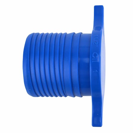 Apollo 1 in. Blue Twister Polypropylene Insert Plug ABTP1